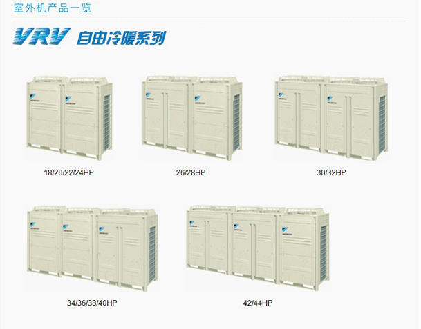 VRV 自由冷暖室外机